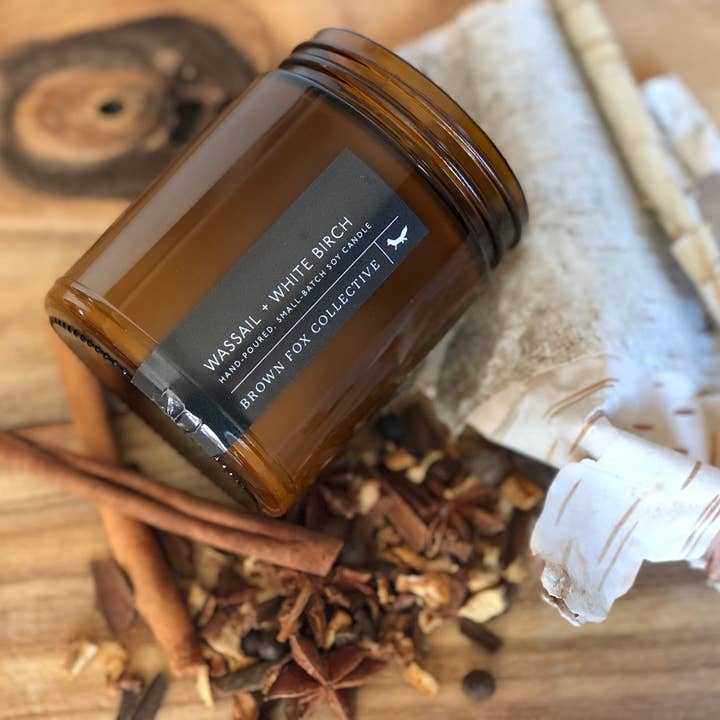 Wassail + White Birch for wholesale by Brown Fox Collective