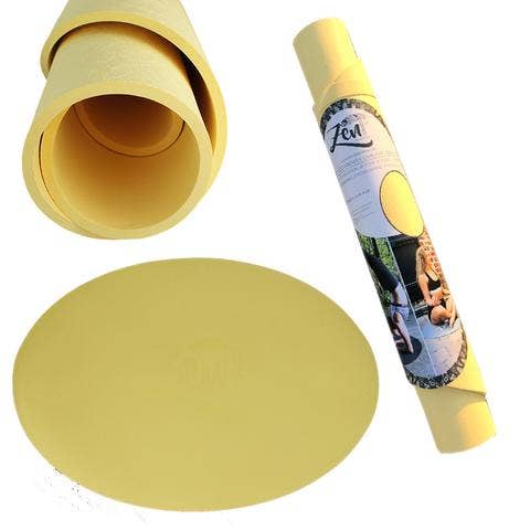 Woombie - Wholesale Yoga Mat - OvalZenStands Meditation/ Yoga Mats & Social Distancing Cues7