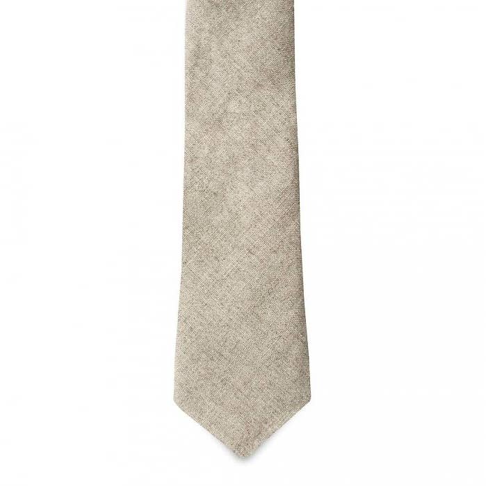 De Cinnamon Kiwi linnen stropdas voor wholesale door Pocket Square Clothing