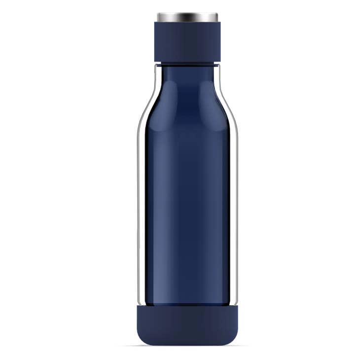 Inner Peace Glass Bottle/Tritan™ Protective Shell for wholesale by Asobu/AdnArt