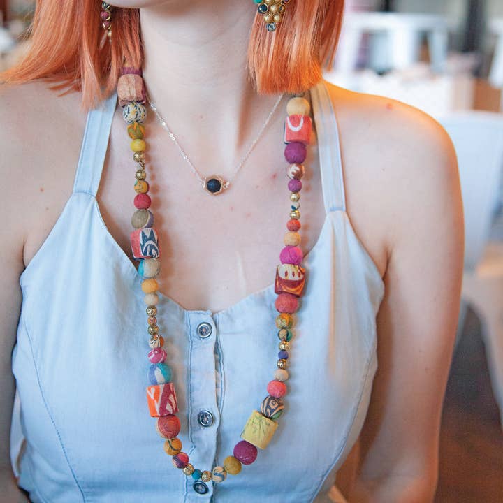 BOPS WHOLESALE - Wholesale Pendant/Charm Necklace - Zengo 2 Tone/Hexagon Necklace1