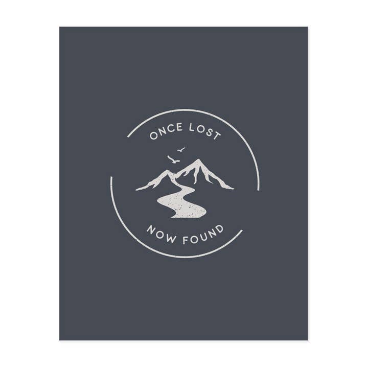 Once Lost, Now Found Art Print for wholesale by The Anastasia Co
