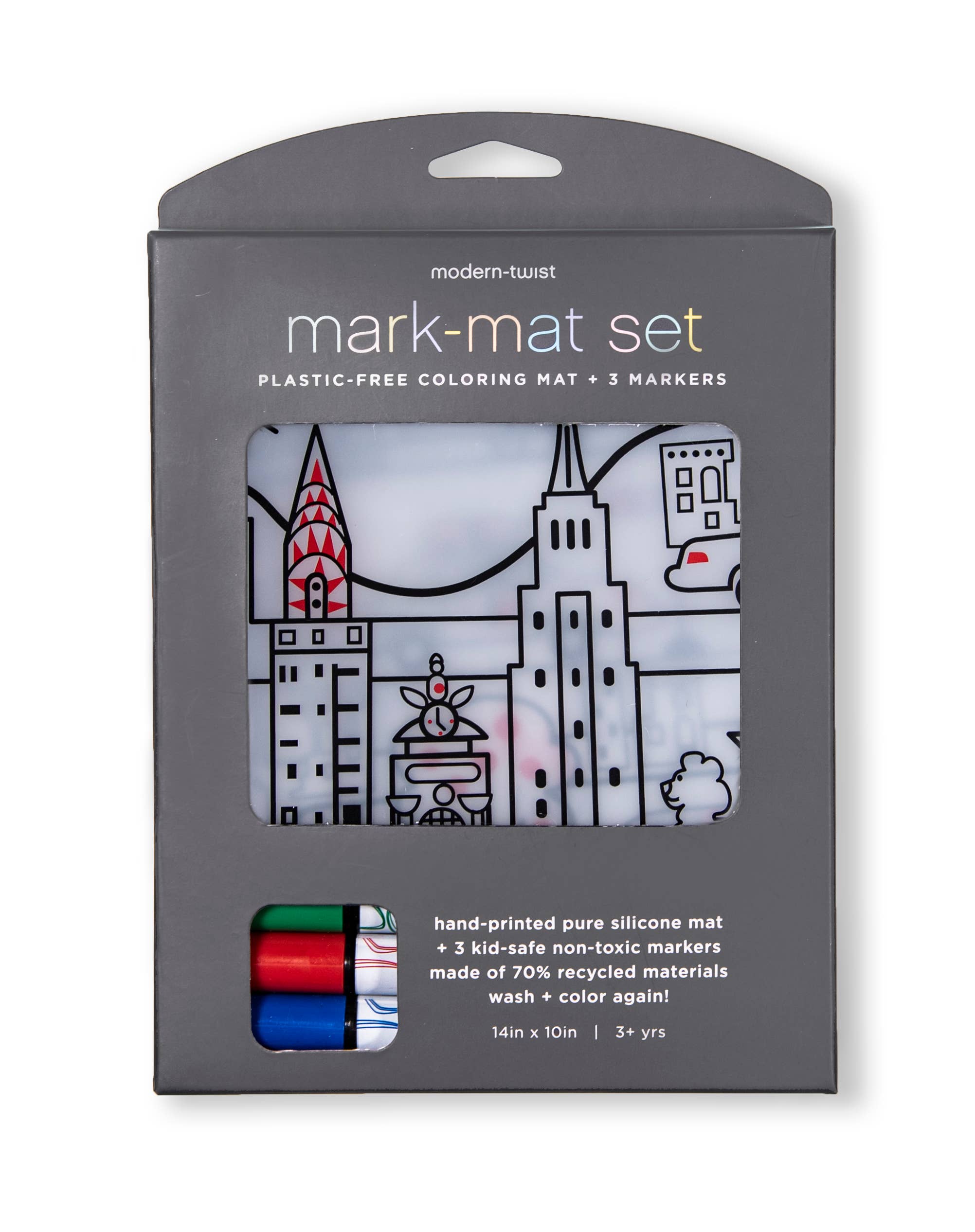 modern-twist - Wholesale Coloring Mat - Kids & Baby - Mark-Mat Set: New York City3