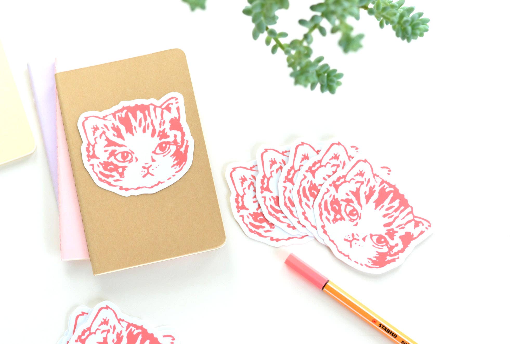 Imaginary Animal - Wholesale Sticker - Cute Cats Die Cut Vinyl Stickers3