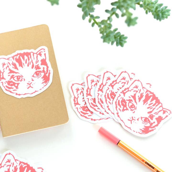 Imaginary Animal - Vendita all'ingrosso Adesivo - Adesivi in vinile fustellati con gatti.3