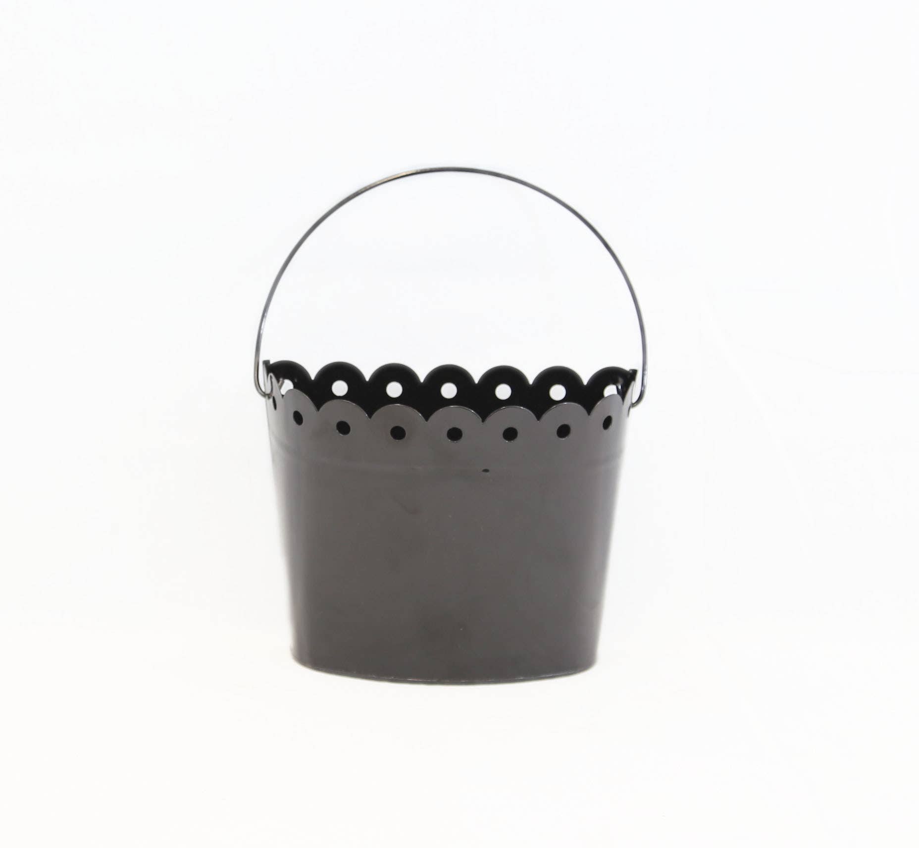 Home Kreation by KK dba Kraft Klub - Vente Seau - Demi-seau en émail festonné1