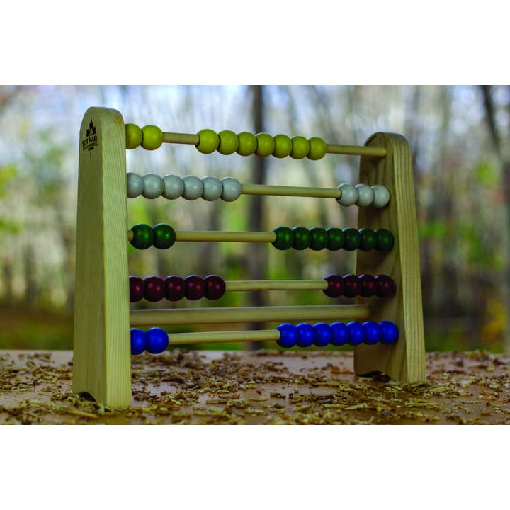 Toy Maker of Lunenburg - Wholesale Wood Toy - Kids - Colorful Wooden Abacus Counting Toy for Kids