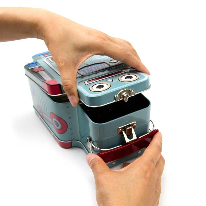 SUCK UK Ltd - USA - Wholesale Lunch Bag/Box - Robot Lunchbox
