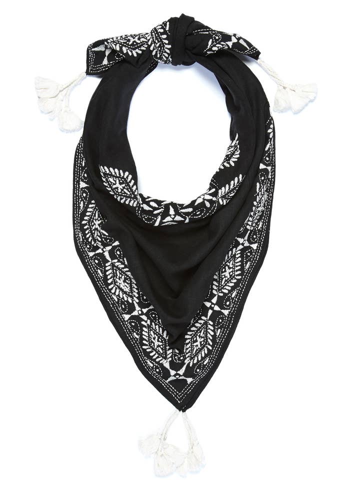 Folklore - Black for wholesale by Indigo Handloom