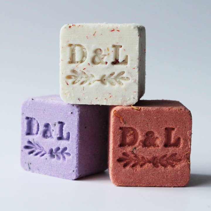 REFILL Bulk Display Jar Sparkling Milk Bath Cubes for wholesale by Dot & Lil