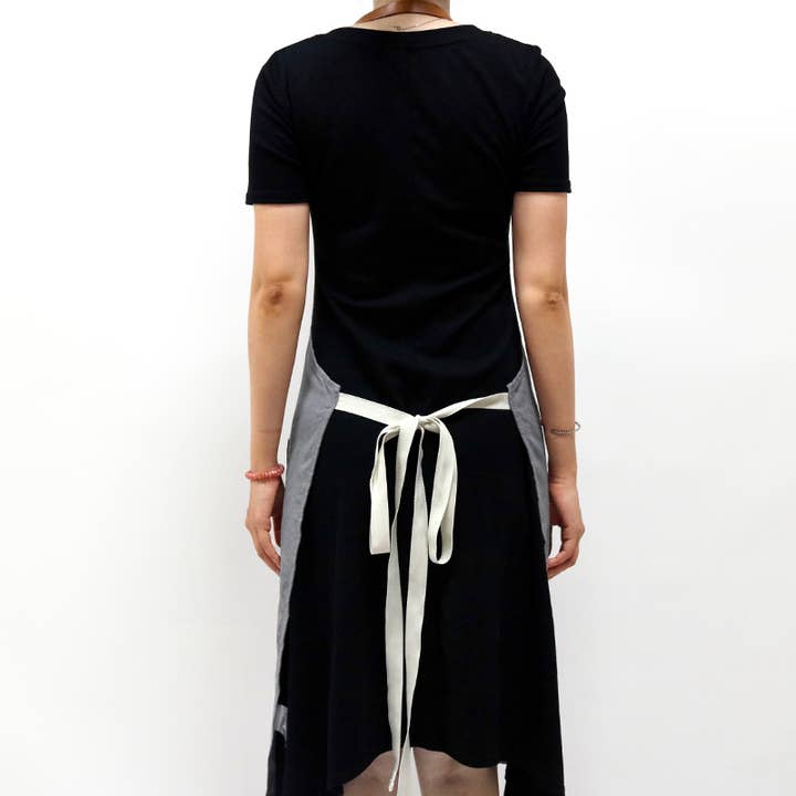 Chef's Satchel – wholesale Apron – Handmade Ash Linen Apron2