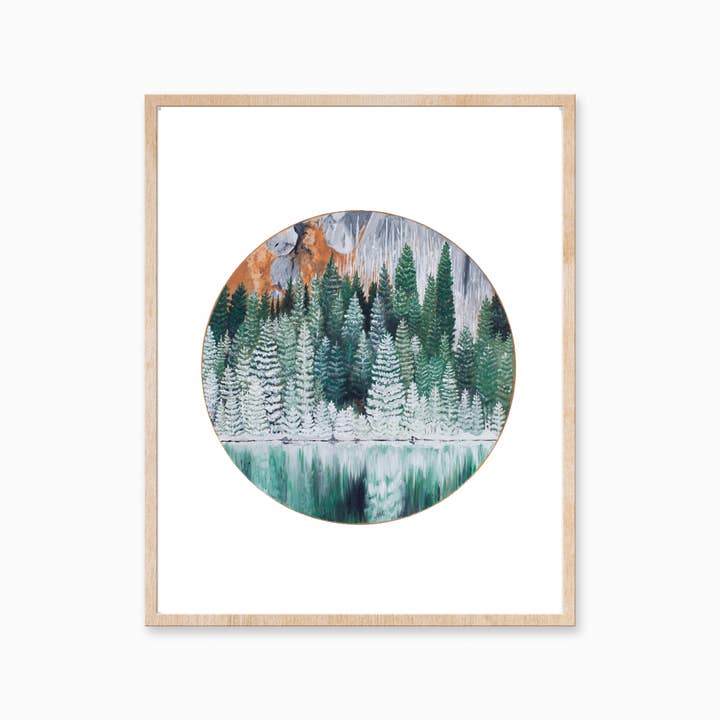 Forest Art Print 11X14 for engroshandel hos Katelyn Morse Art