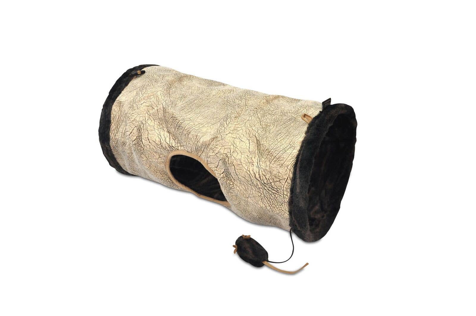 P.L.A.Y. Pet Lifestyle and You - Wholesale Pet Toy - Cat - Purr & Pounce Cat Tunnel_Savannah Brown1