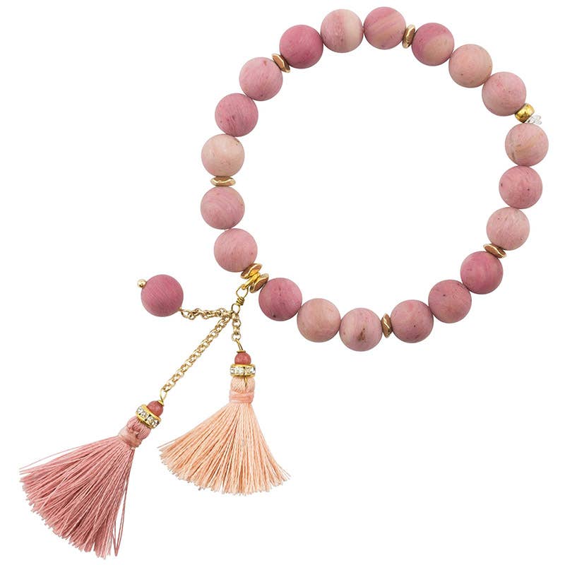 Marquet – wholesale Beaded bracelet – Mia Mala-style Stretch Bracelet with Authentic Stones2