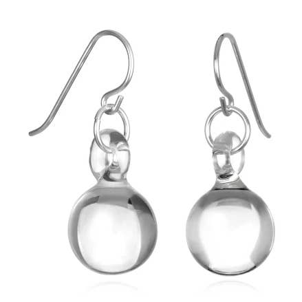 Glas lille kugle dråbe øreringe for engroshandel hos Roxann Astra Slate