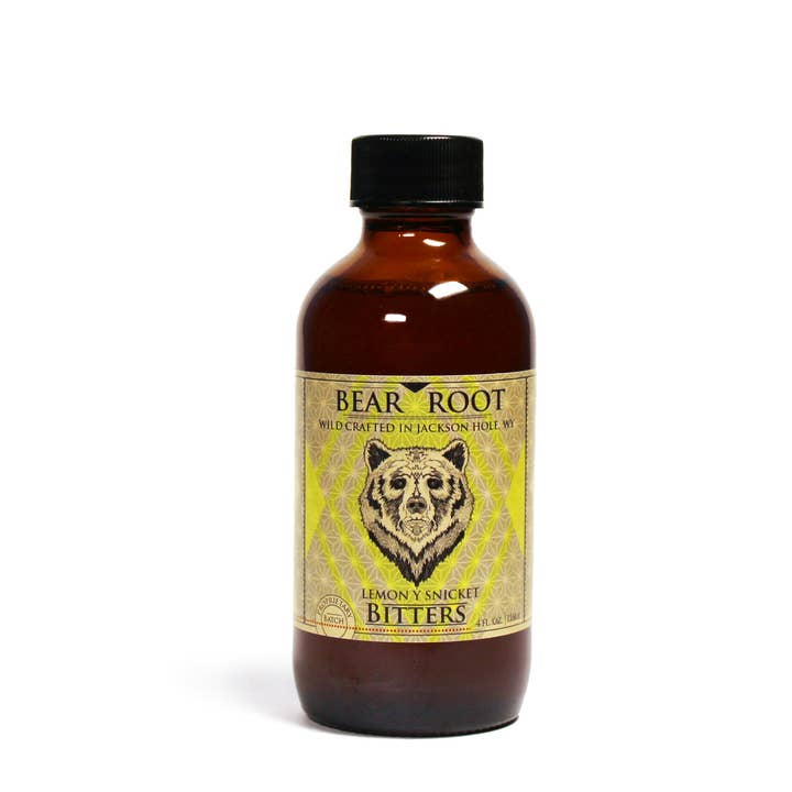 4 oz Bitters au gingembre et au citron pour la vente par Bear Root Bitters