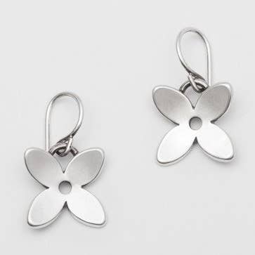 Linnea Floral Earrings - Sterling Silver or Gold Plate for wholesale by Beehive Handmade