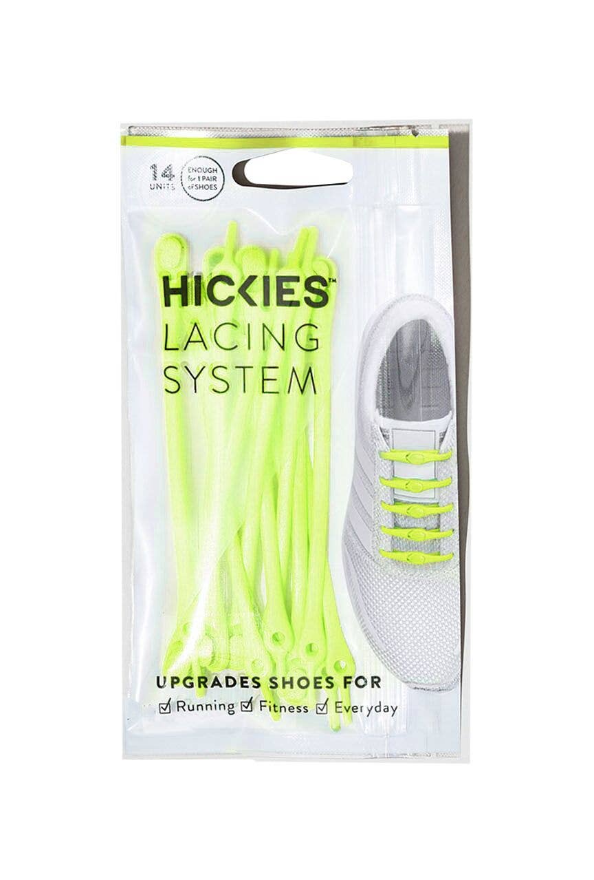 HICKIES - Wholesale Shoelaces - Unisex - HICKIES Originals Neon Yellow Shoelaces1