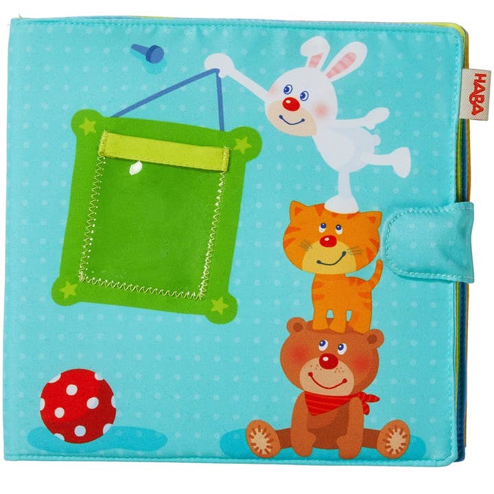 HABA USA - Wholesale Photo Album - Kids & Baby - Playmates Soft Fabric Baby Photo Album – Keepsake Book