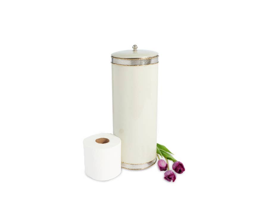 Julia Knight Inc. - Wholesale Toilet Paper Holder - Cascade Toilet Tissue Covered Holder0