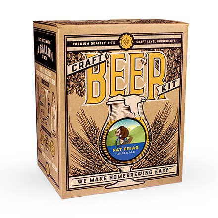 Craft a Brew - Wholesale DIY Beer/Alcohol Kit - Fat Friar Amber Ale Brewing Kit0
