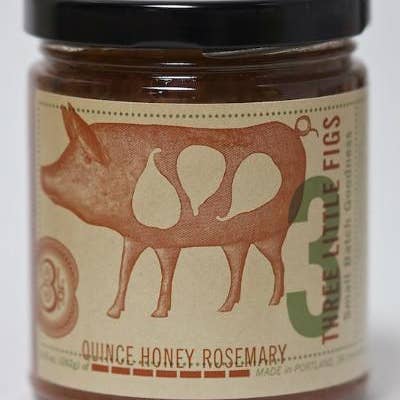 Three Little Figs - Wholesale Jam/Jelly - Quince Honey Rosemary Jam