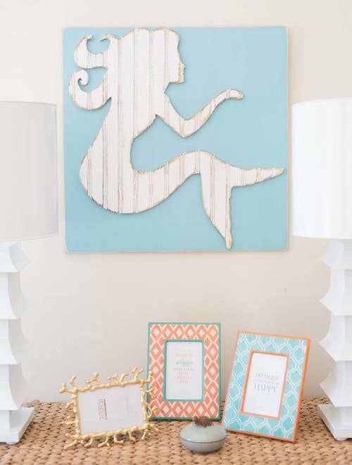 Grace Graffiti - Vente Art mural en bois - Décoration murale en bois de sirène1