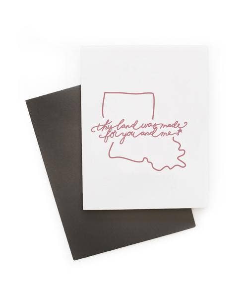 Belle & Union – wholesale Everyday greeting card – This Land Greeting Card Series5