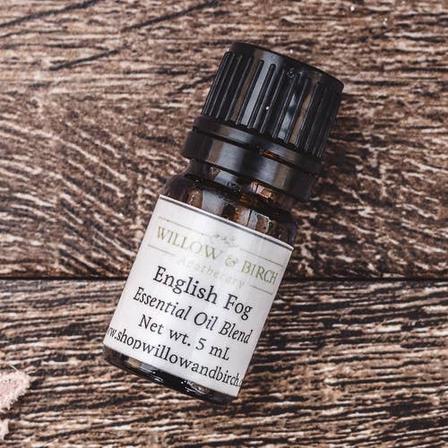 Engelse mist etherische olie diffuser mix voor wholesale door Willow & Birch Apothecary