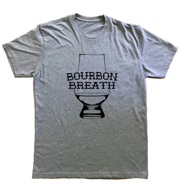 Medium - Bourbon Breath t-shirt voor wholesale door Ingrained Apparel