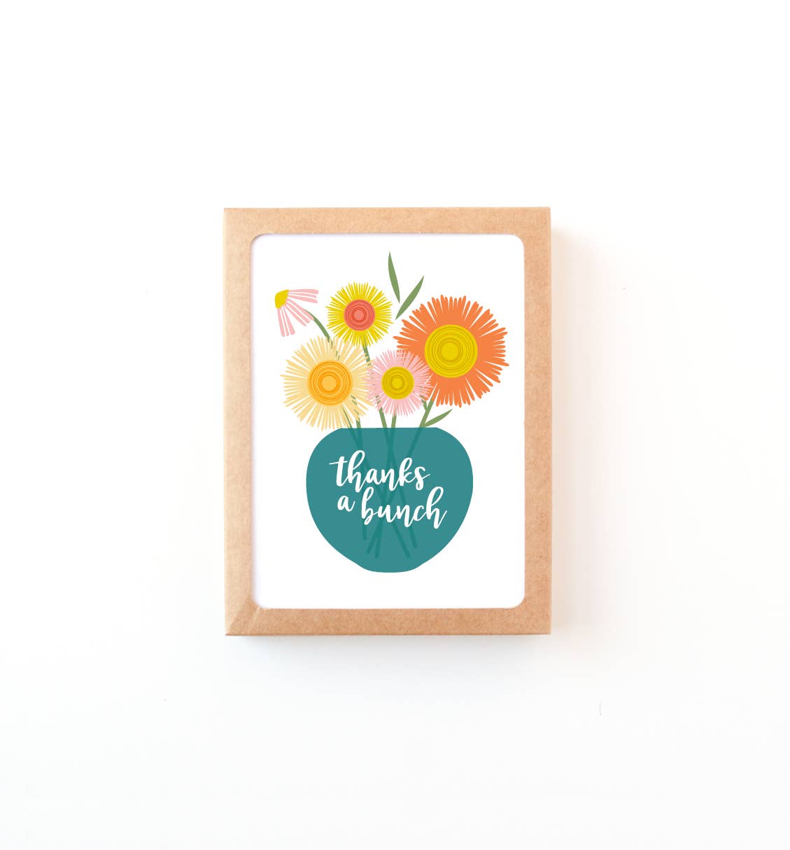Graphic Anthology Greeting Cards - Wholesale Thank You Card - Thanks a Bunch | floral greeting card box set