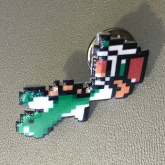 Yoshi Super Mario Verdens Pin for engroshandel hos 8-Bit Zero