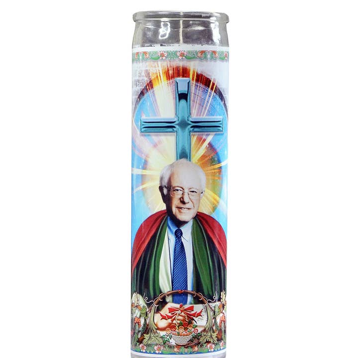 Vela de oração de celebridades Bernie Sanders por atacado de Calm Down Caren