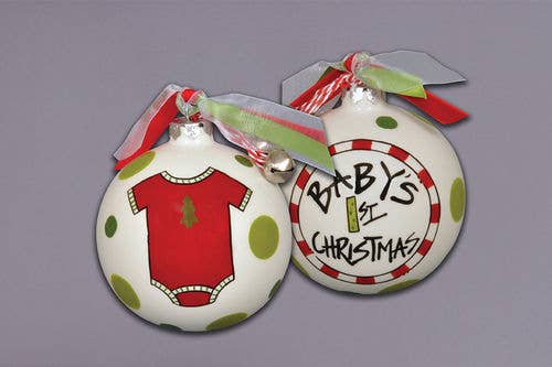 MAGNOLIA LANE - Wholesale Ornament - Baby’s 1st Christmas Ornament0