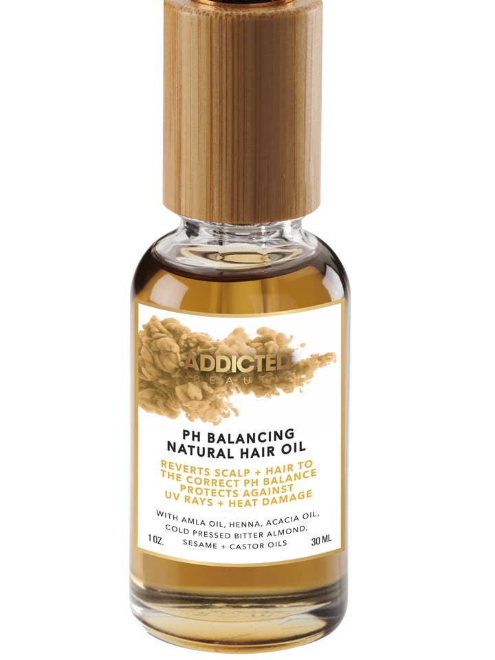 PH Balancing Natural Hair Oil for wholesale by Addicted Beauty