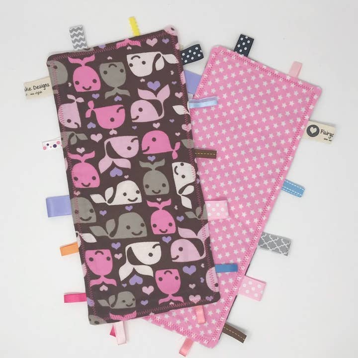 Cobertor Tag - Whaley Fofo por atacado de Handcrafted FCD