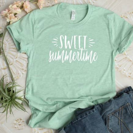 Sweet Summertime shirt voor wholesale door The Little Poppy Shop