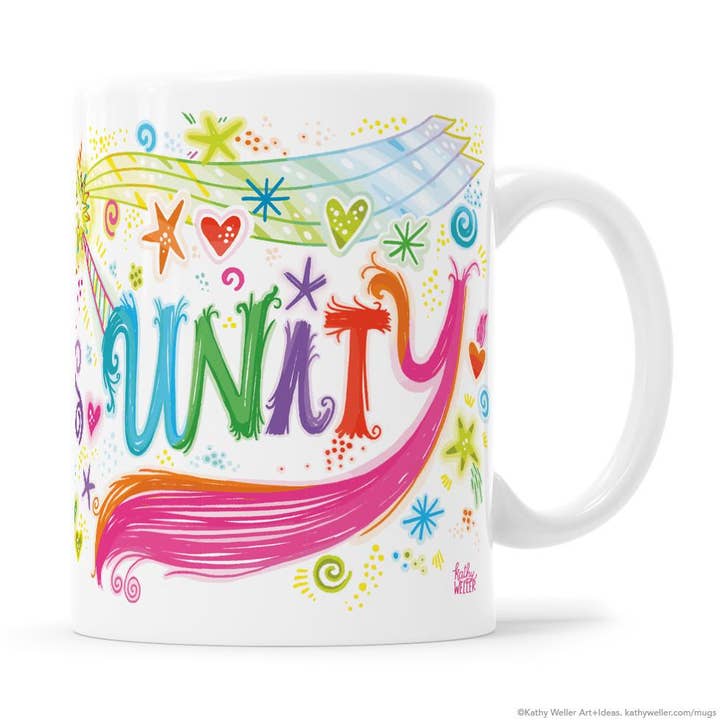 Unity Mug for wholesale by Kathy Weller Art+Ideas