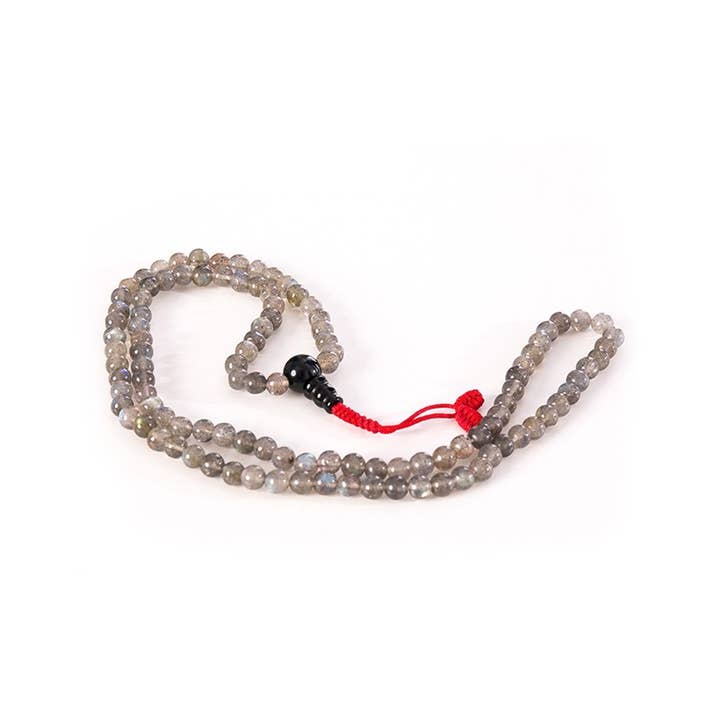 Labradorite Mala Necklace for wholesale by Kathmandu yogi