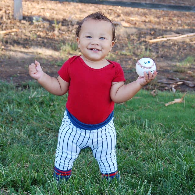 Doodle Pants – wholesale Fashion leggings – kids – Baseball Cotton Baby and Toddler Leggings1