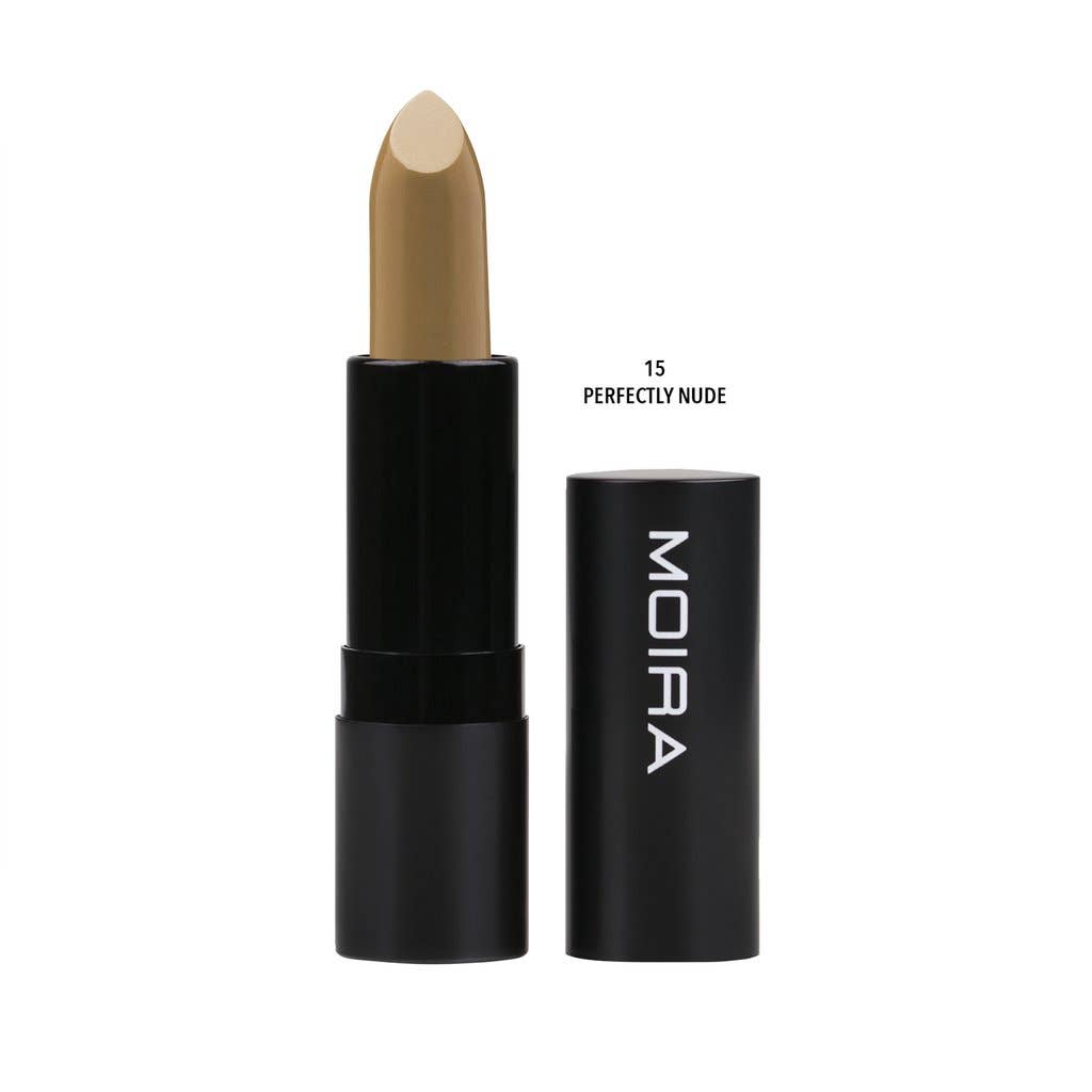 Moira Cosmetics - Wholesale Lipstick - Defiant Lipstick - 015 Perfectly Nude0