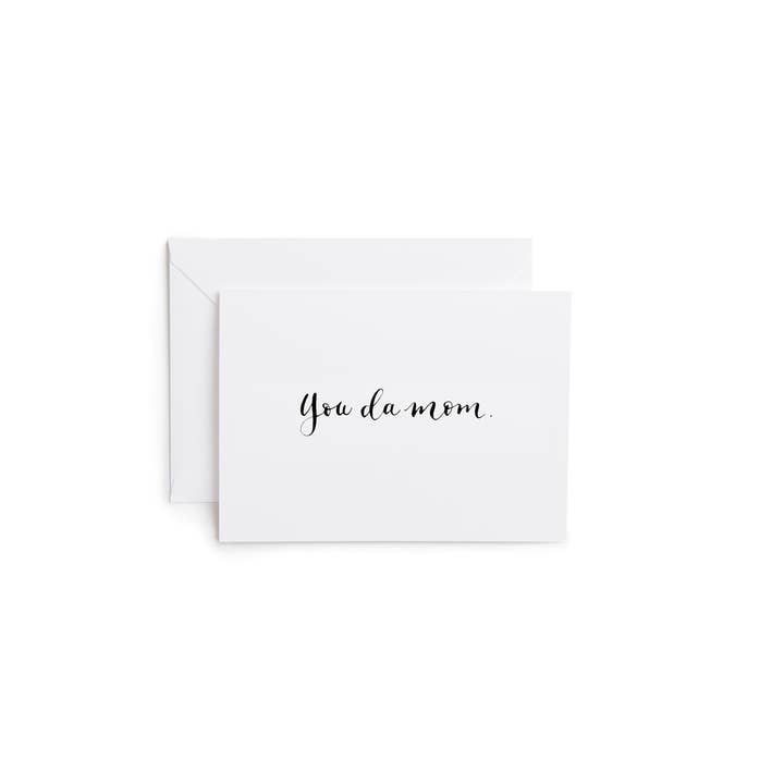 You Da Mom Card for wholesale by Good Sheila
