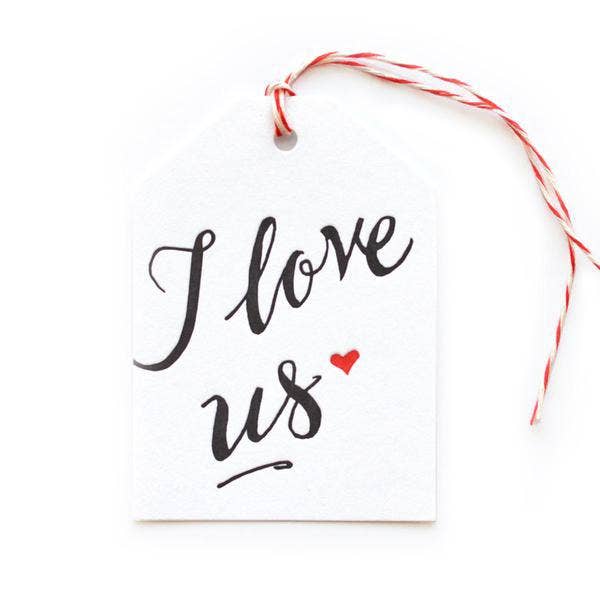 Wild Ink Press - Wholesale Gift Tag - I Love Us Tag0