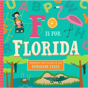 Familius, LLC - Wholesale Preschool Book (3-5) - F Is for Florida - Kids' Educational Book