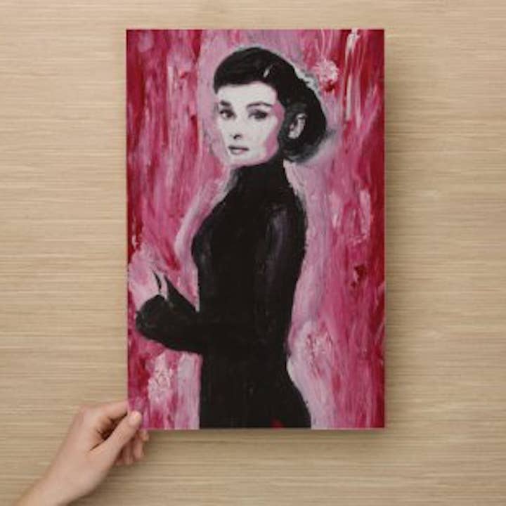 'Audrey' : Poster for wholesale by Sean Holloran Art