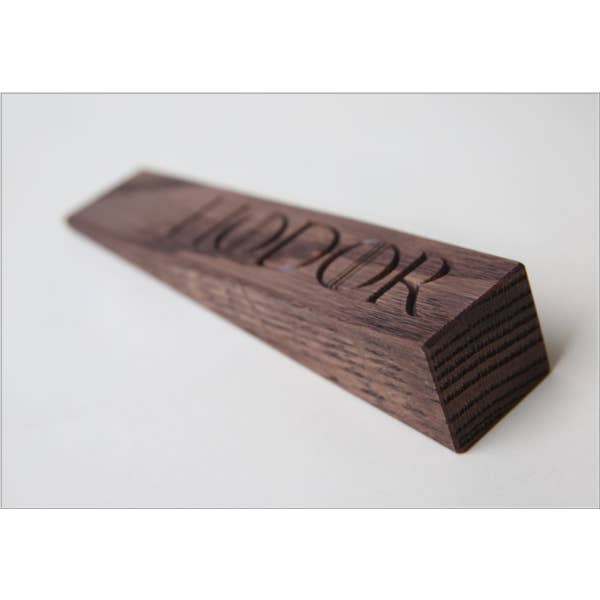 Koling LLC - Venta al por mayor Topes para puertas - Hodor - Tope para puerta, color roble