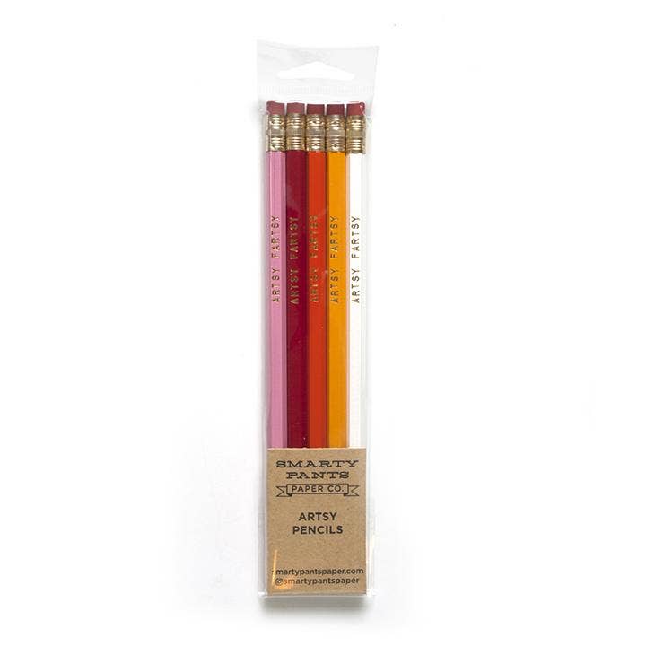 Smarty Pants Paper - Wholesale Pencil - Artsy Fartsy Pencil Set2