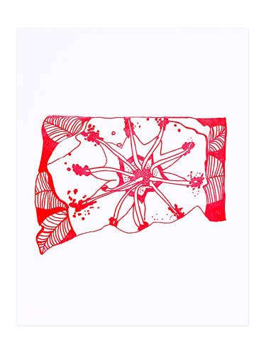 Connecticut Mountain Laurel - Impresión impresa para venta al por mayor de Thimblepress