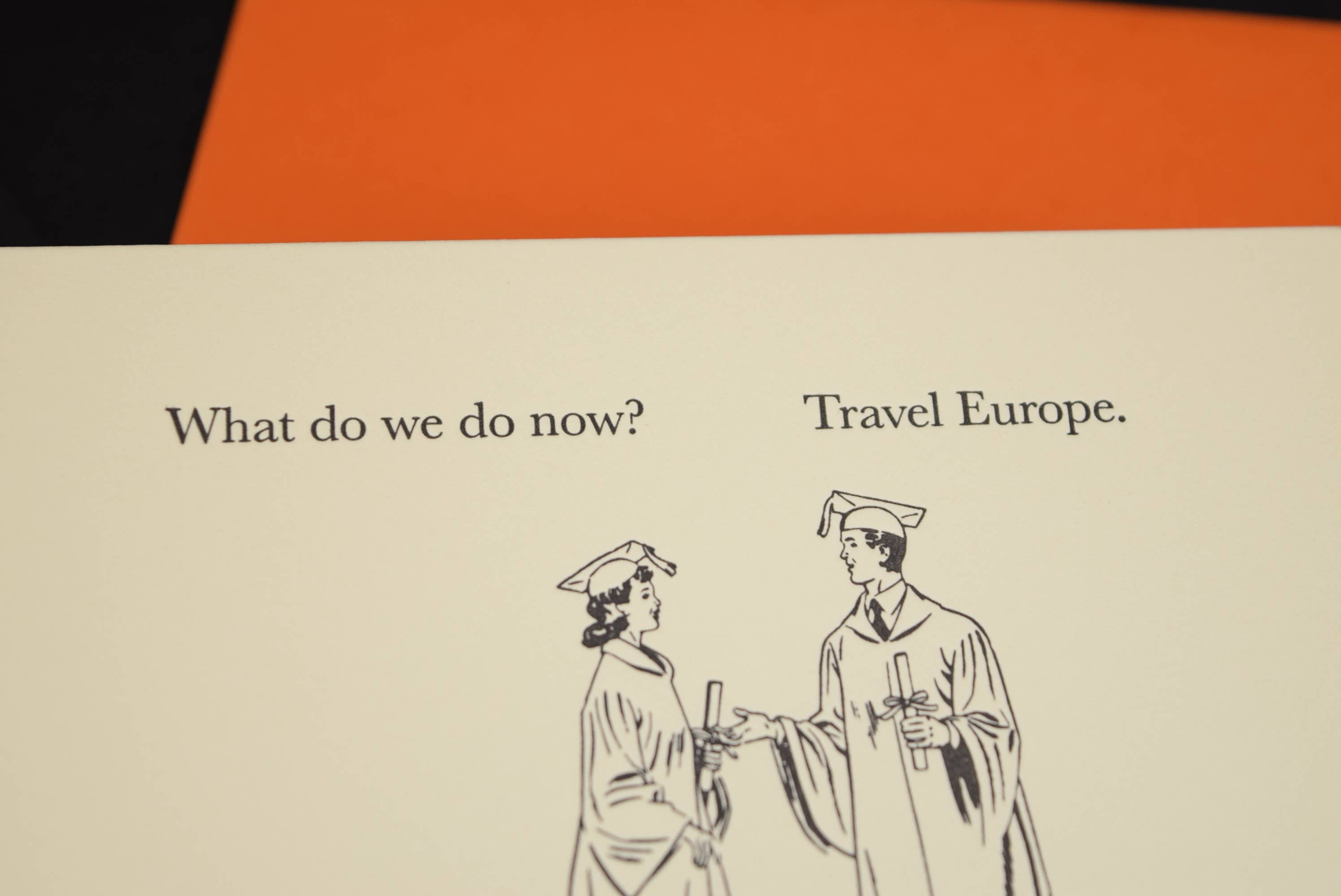 Oddball Press LLC - Wholesale Congratulations Card - Europe Card1