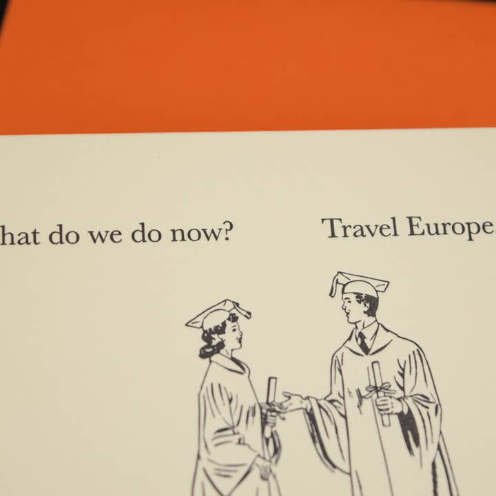 Oddball Press LLC - Wholesale Congratulations Card - Europe Card1